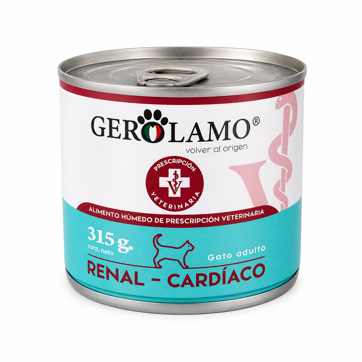 Lata medicada Gerolamo  para gatos