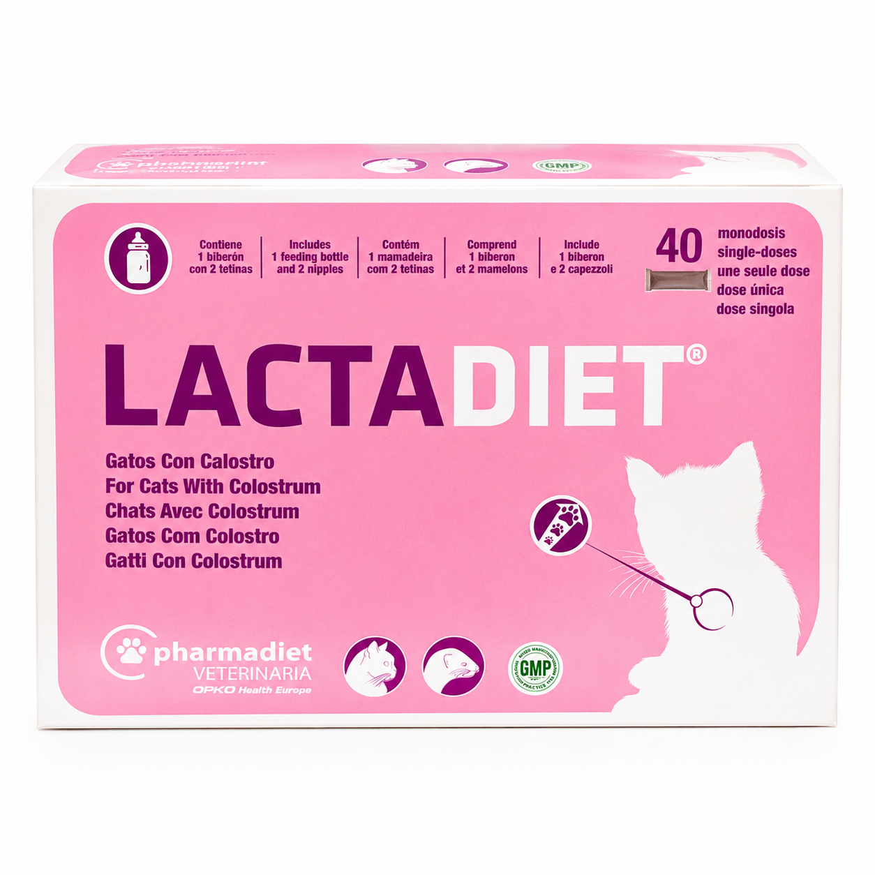 leche sustituta para gatos lactadiet  con calostro