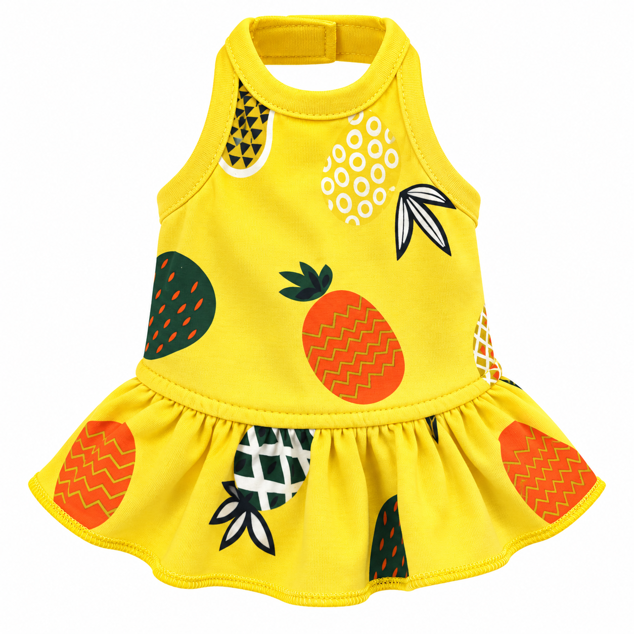 vestido algodón diseño piña talla M M