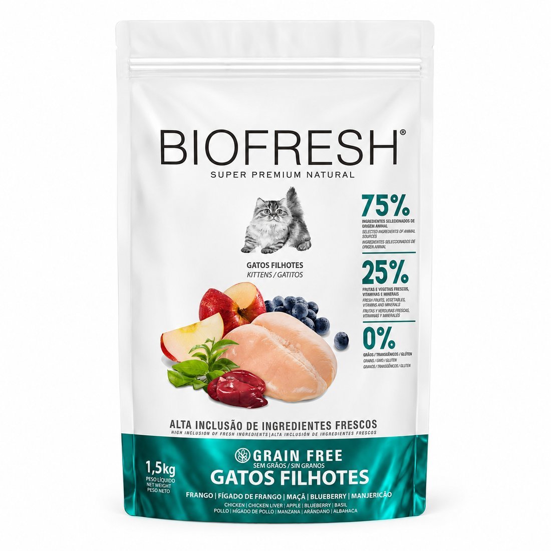 Alimento BioFresh Gatitos Kitten 1.5kg